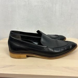 EVERLANE The Modern Loafer Black Leather Size 8‎